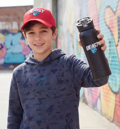 Botilito Mr Beast Iconic Black — Vista Secundaria