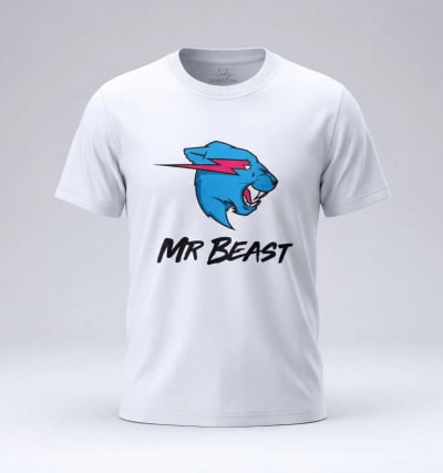 camiseta blanca mr beast