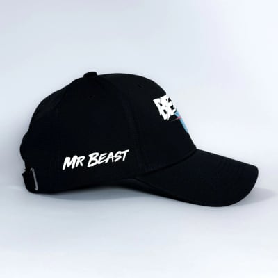 Gorra Mr Beast Iconic Black — Vista Secundaria