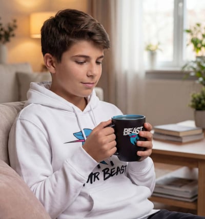Mug Mágico Beast Iconic Black — Vista Secundaria