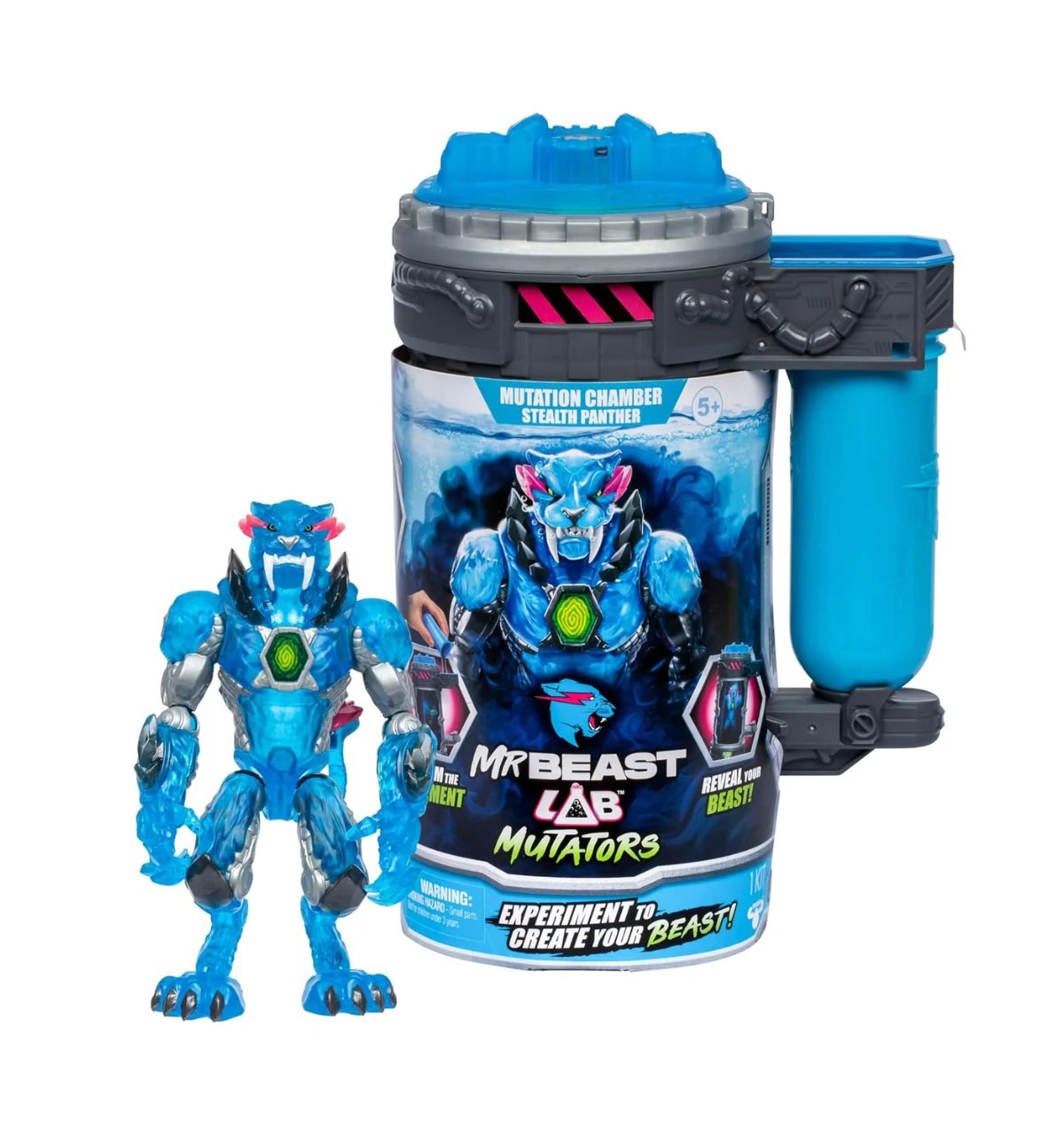 juguete mr beast lab mutators stealth panther