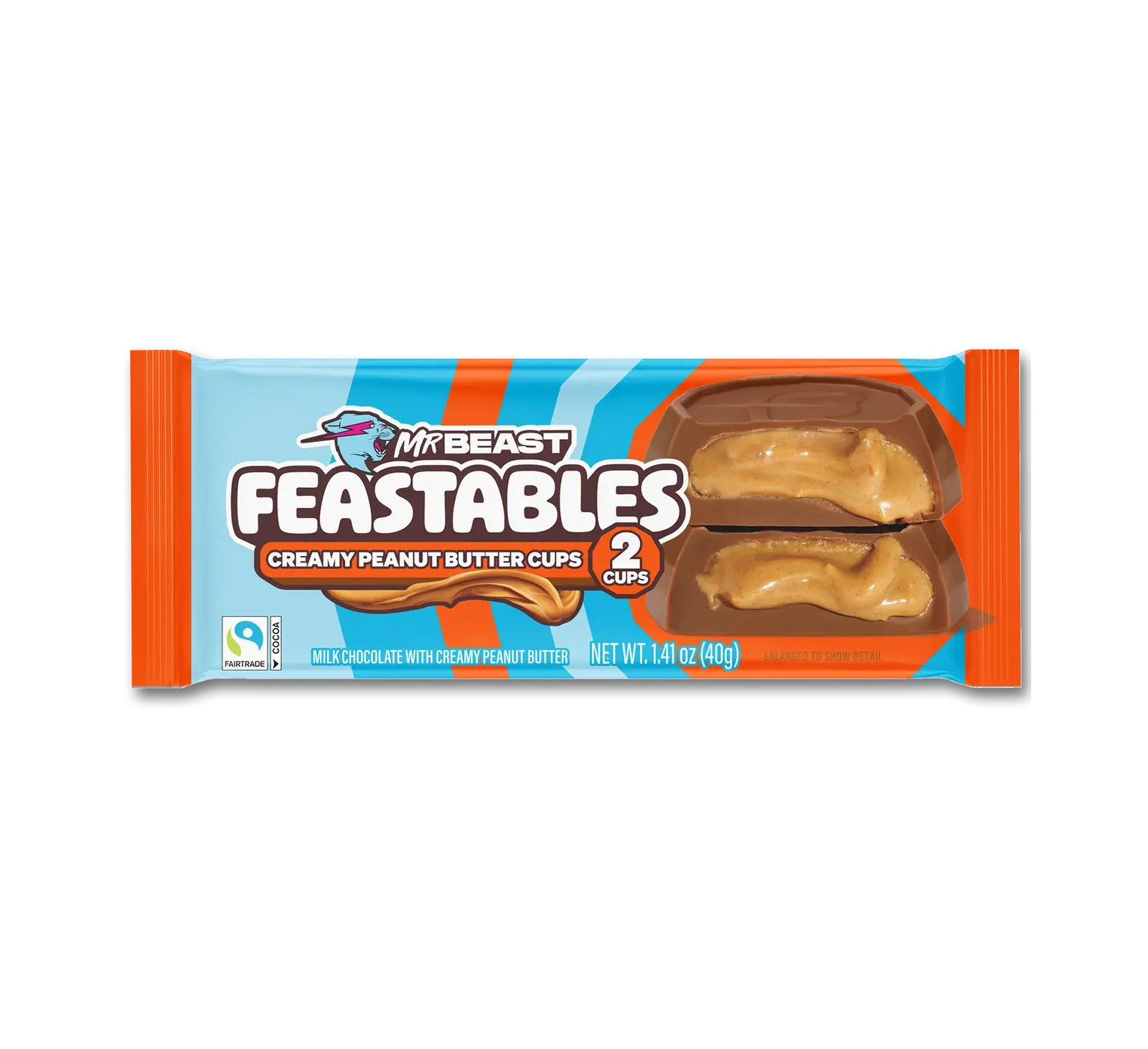 Peanut Butter Cups x 2 — Feastables Colombia