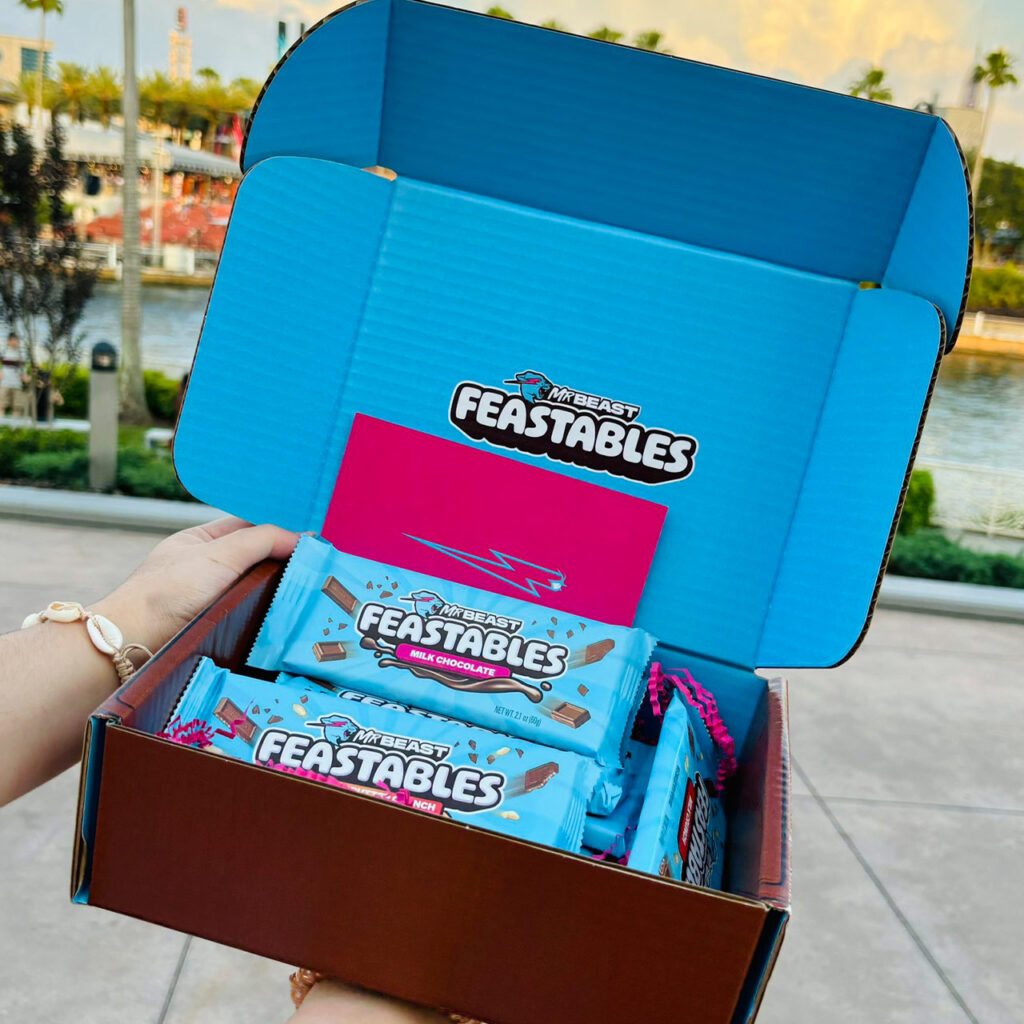 caja mr beast feastables colombia