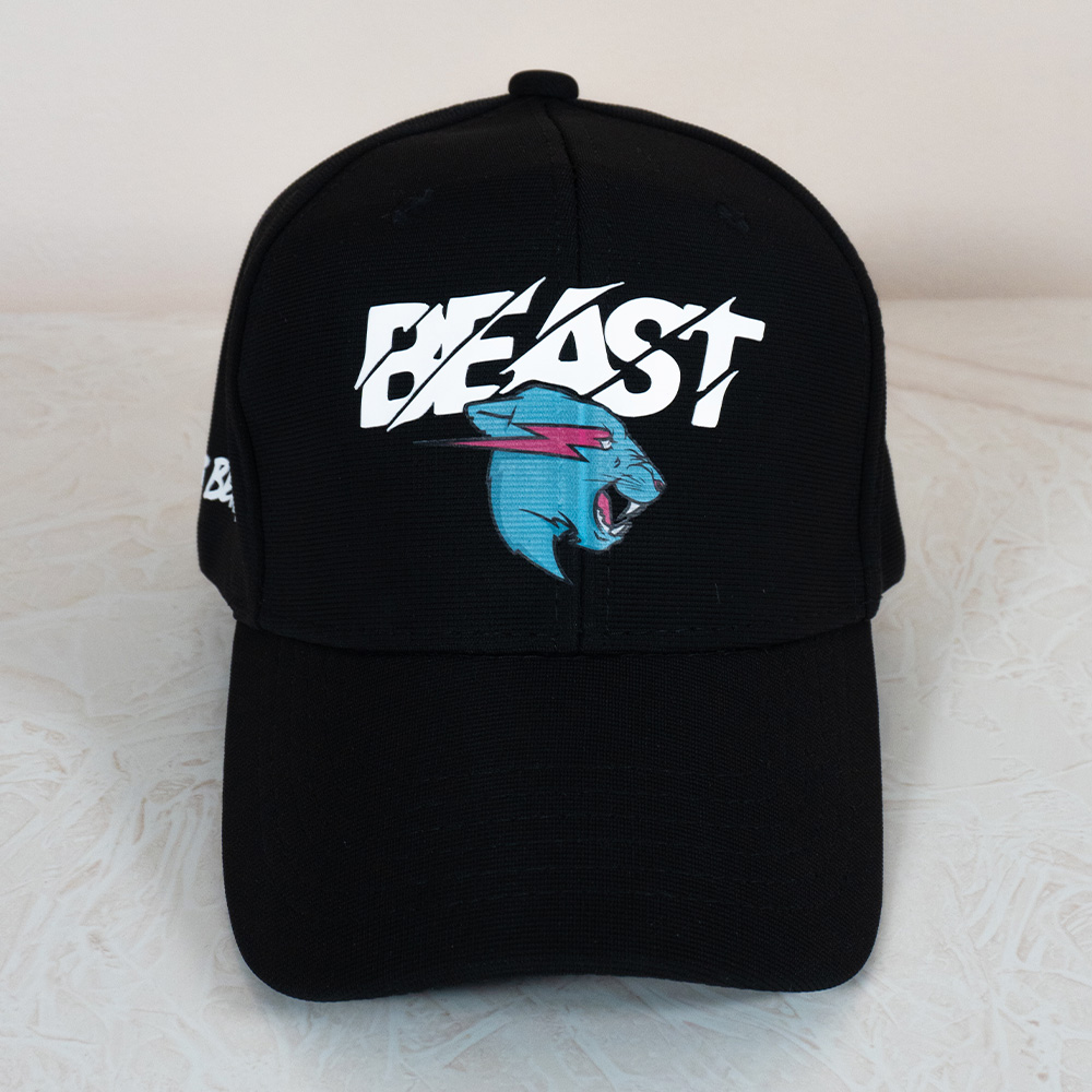 mr beast gorra cachucha negra flex