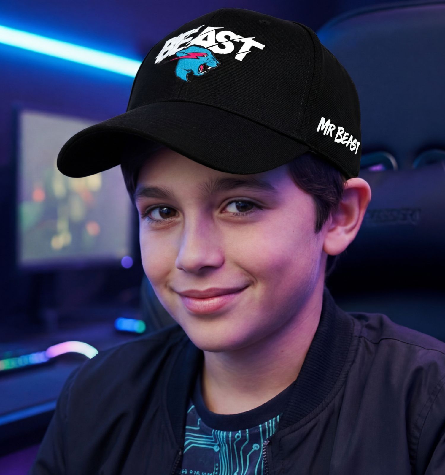 gorra-mr-beast-negra-gamer-3